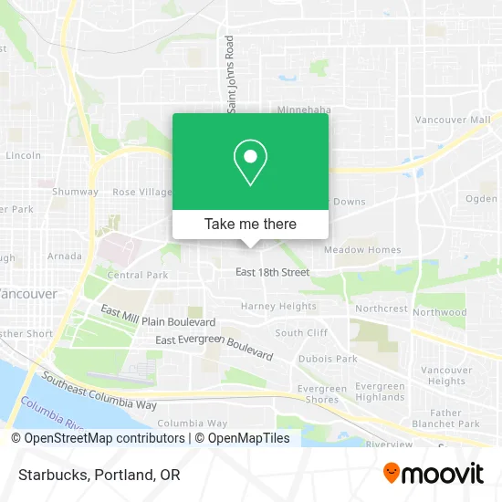 Starbucks map
