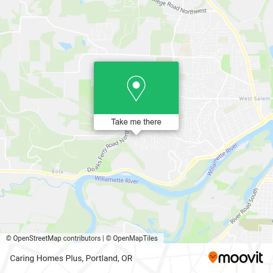 Caring Homes Plus map