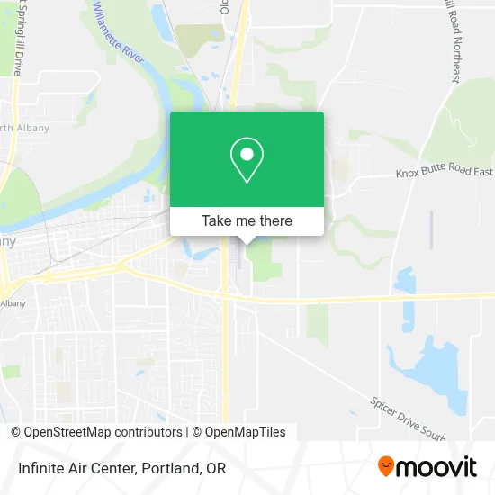 Infinite Air Center map