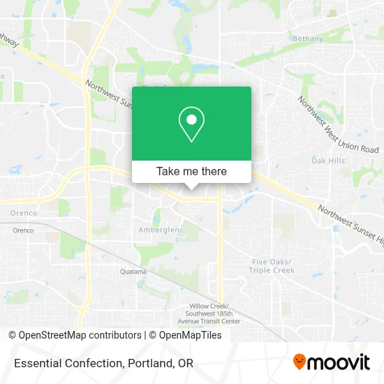 Essential Confection map