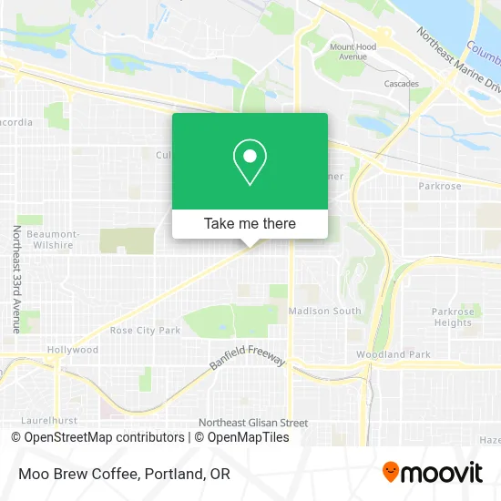 Moo Brew Coffee map