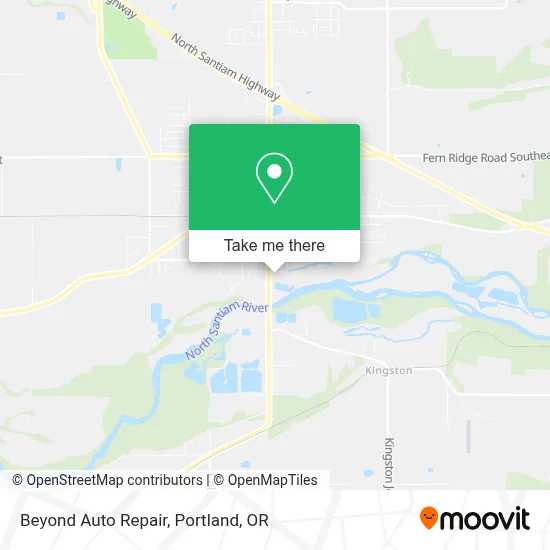 Beyond Auto Repair map