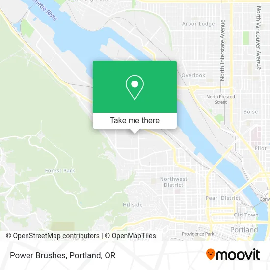 Power Brushes map