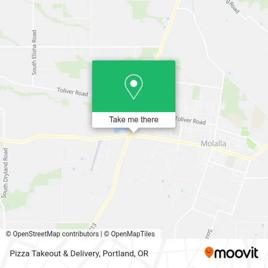Pizza Takeout & Delivery map