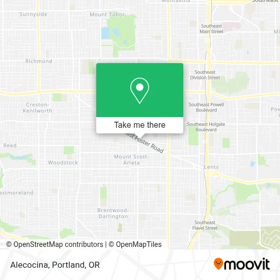 Alecocina map