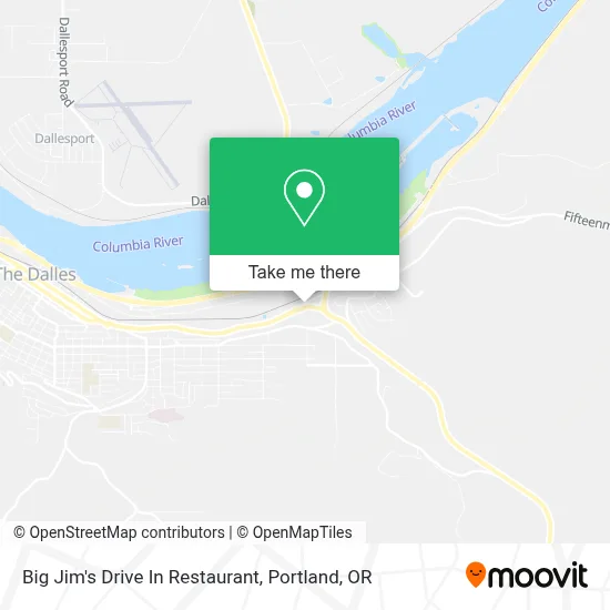 Big Jim's Drive In Restaurant map