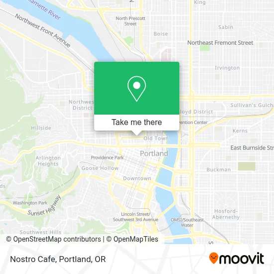 Nostro Cafe map