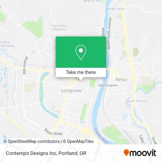 Contempo Designs Inc map