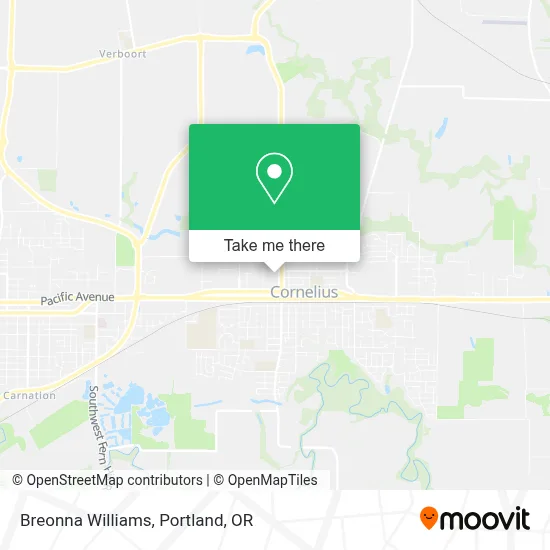 Breonna Williams map