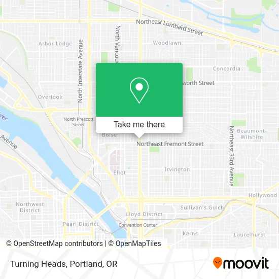 Turning Heads map
