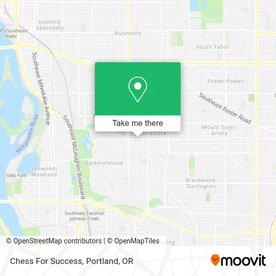 Chess For Success map