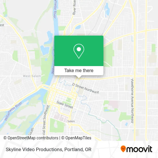 Skyline Video Productions map