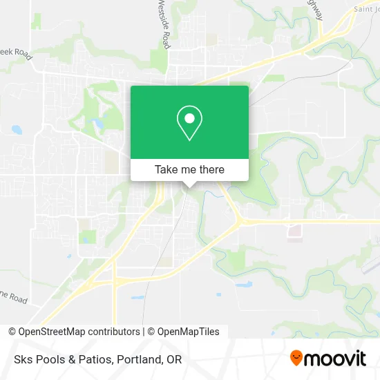 Sks Pools & Patios map