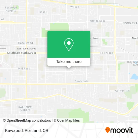Kawapod map