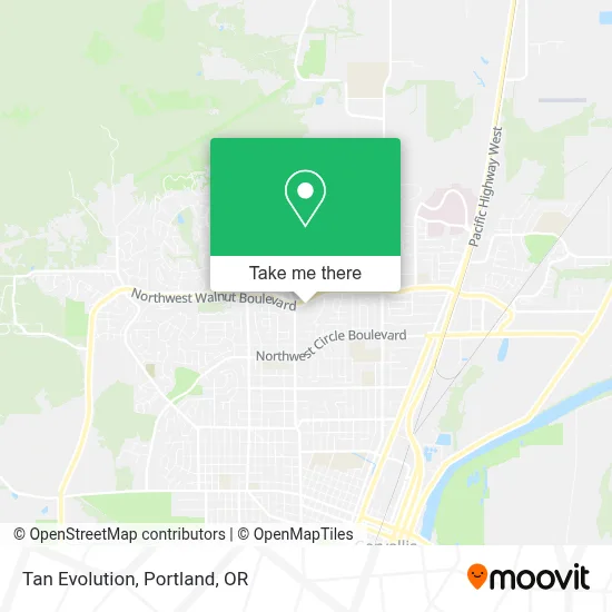 Tan Evolution map