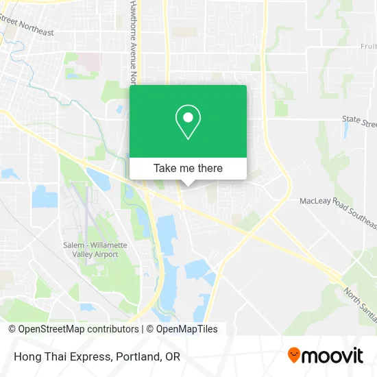 Hong Thai Express map