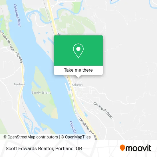 Scott Edwards Realtor map