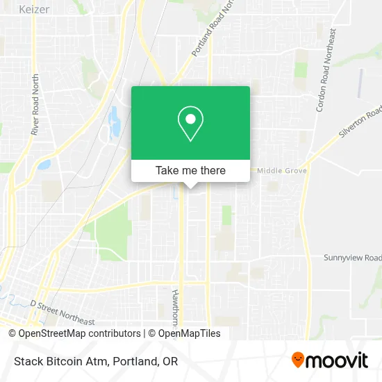 Stack Bitcoin Atm map