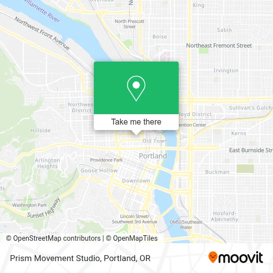 Prism Movement Studio map