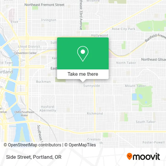 Side Street map