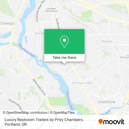 Luxury Restroom Trailers by Privy Chambers map