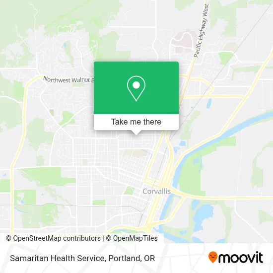 Samaritan Health Service map