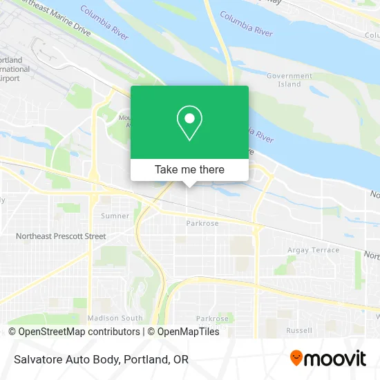 Salvatore Auto Body map