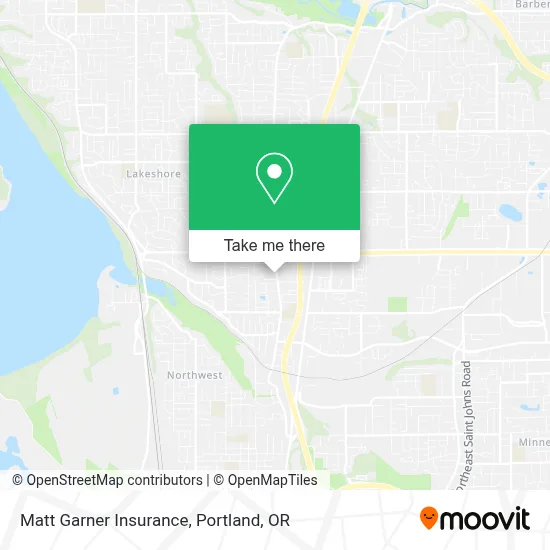 Matt Garner Insurance map