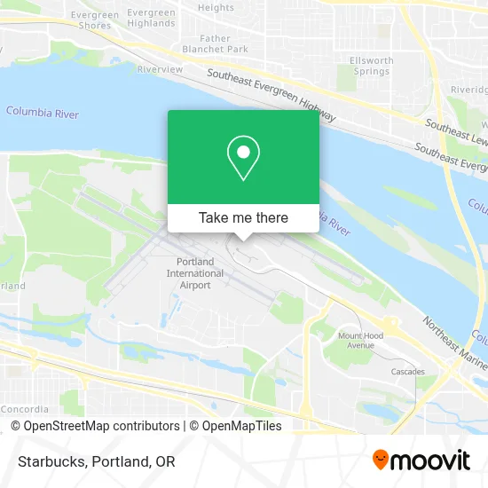 Starbucks map
