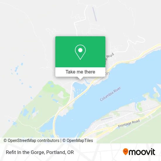 Refit In the Gorge map