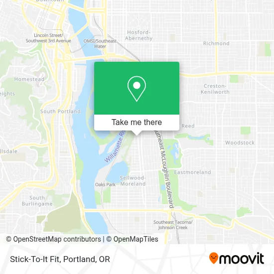 Stick-To-It Fit map