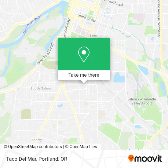 Taco Del Mar map