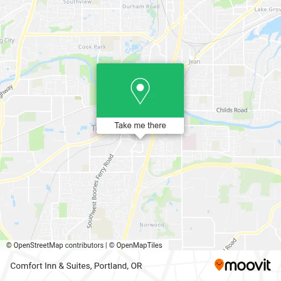Comfort Inn & Suites map
