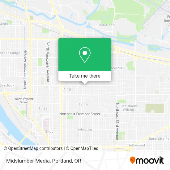 Midslumber Media map