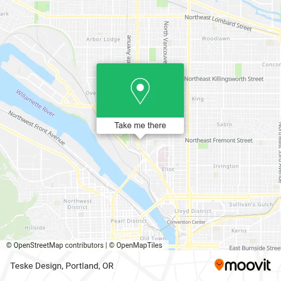 Teske Design map