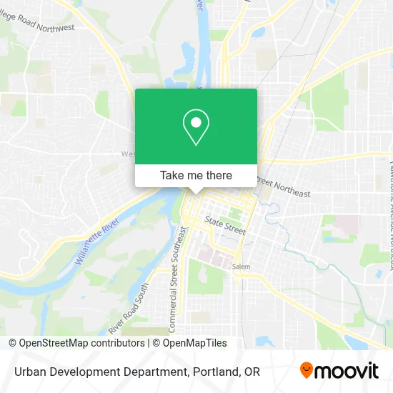 Urban Development Department map