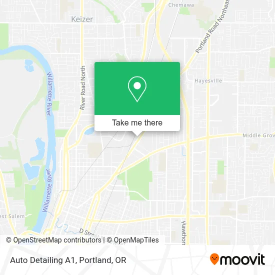 Auto Detailing A1 map