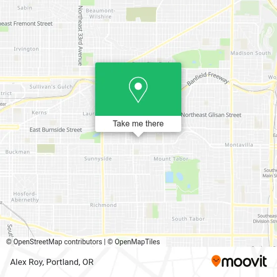 Alex Roy map