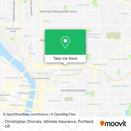 Christopher Choruby: Allstate Insurance map