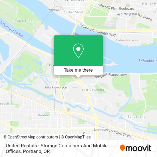 United Rentals - Storage Containers And Mobile Offices map