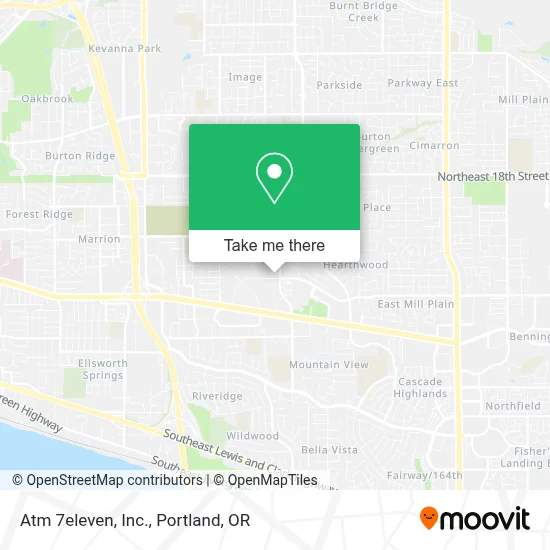Atm 7eleven, Inc. map