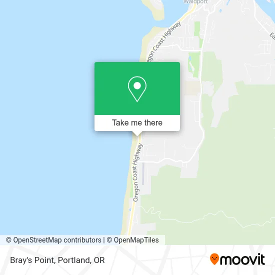 Bray's Point map