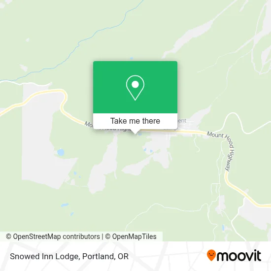 Snowed Inn Lodge map