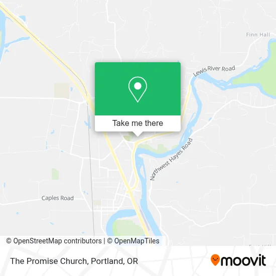 The Promise Church map