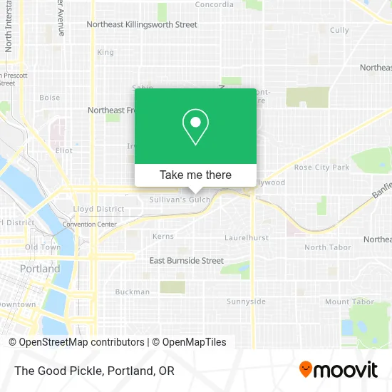 The Good Pickle map
