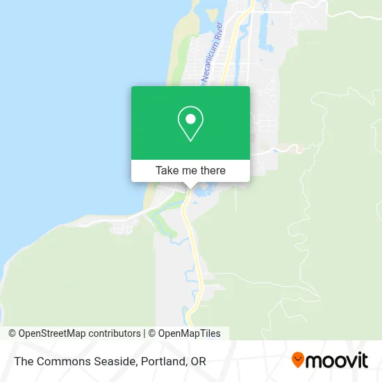 The Commons Seaside map