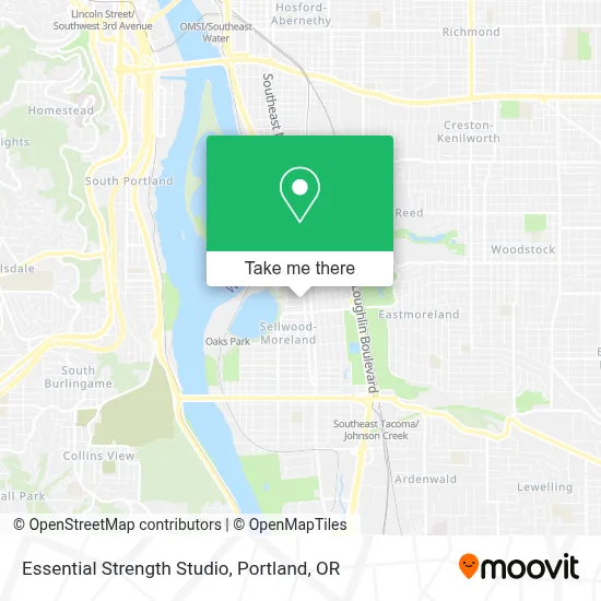 Essential Strength Studio map