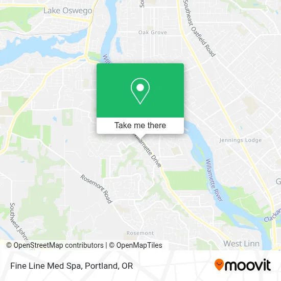 Fine Line Med Spa map