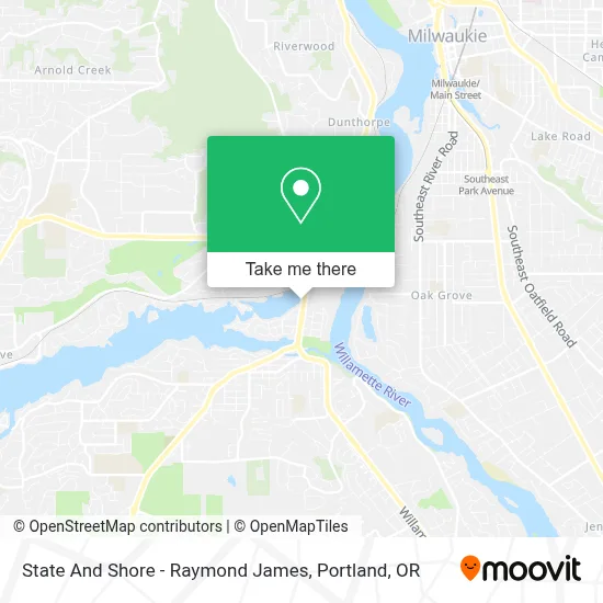 State And Shore - Raymond James map