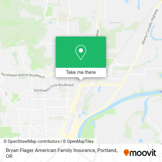 Bryan Flager American Family Insurance map